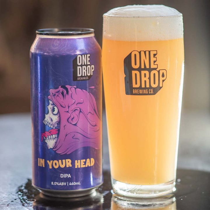 One Drop Brewing - In Your Head Hazy Double IPA
