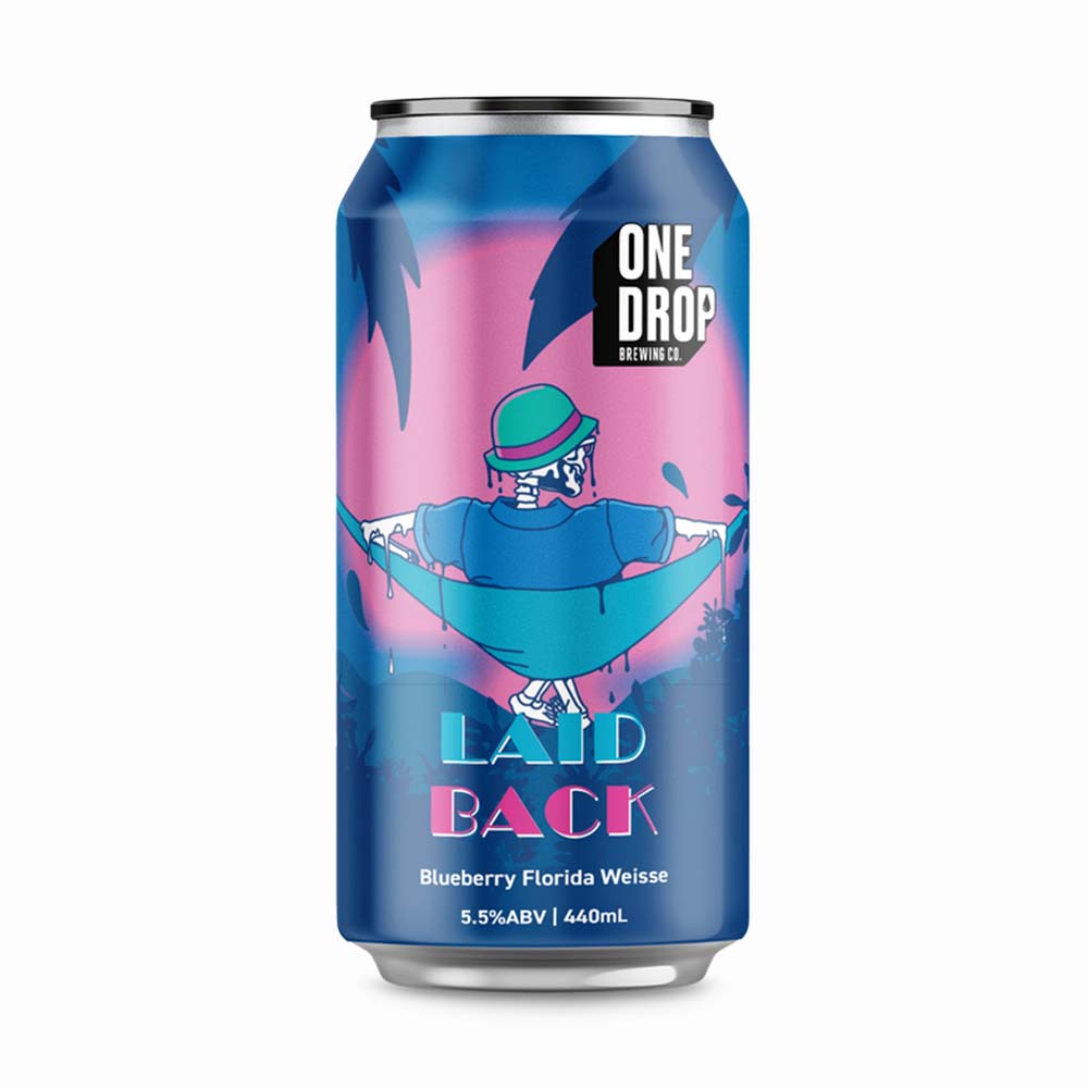 One Drop Brewing - Laid Back Blueberry Florida Weisse