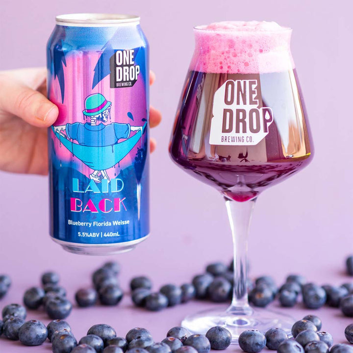 One Drop Brewing - Laid Back Blueberry Florida Weisse