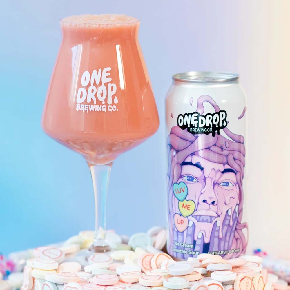One Drop Brewing - Luv Me Up - Ice Cream Smoothie Sour*