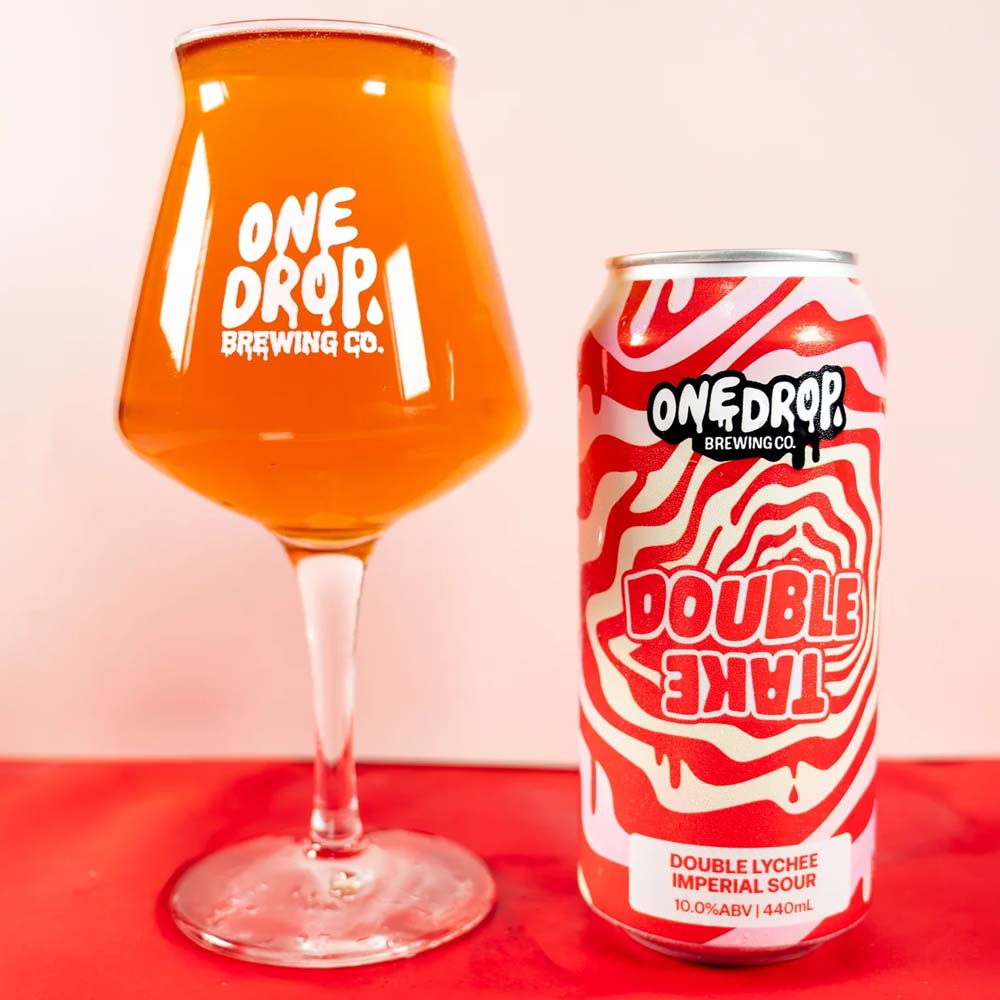 One Drop Brewing - Lychee Double Take - Double Imperial Sour