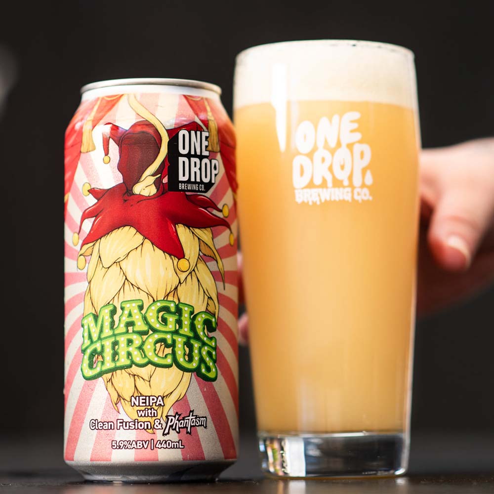One Drop Brewing - Magic Circus NEIPA with Phantasm & Clean Fusion