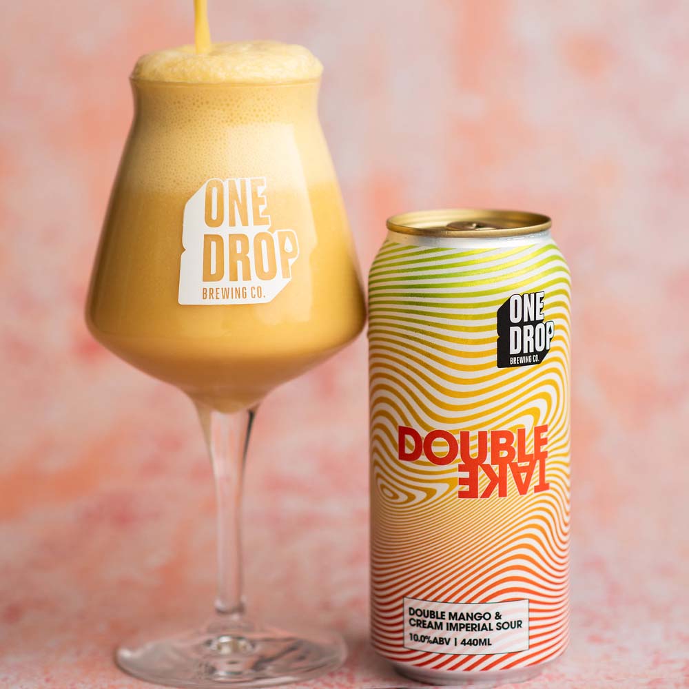 One Drop Brewing - Mango + Cream Double Take Imperial Fruited Sour