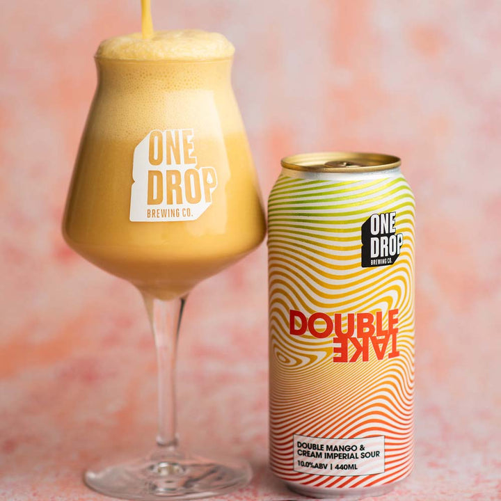 One Drop Brewing - Mango + Cream Double Take Imperial Fruited Sour