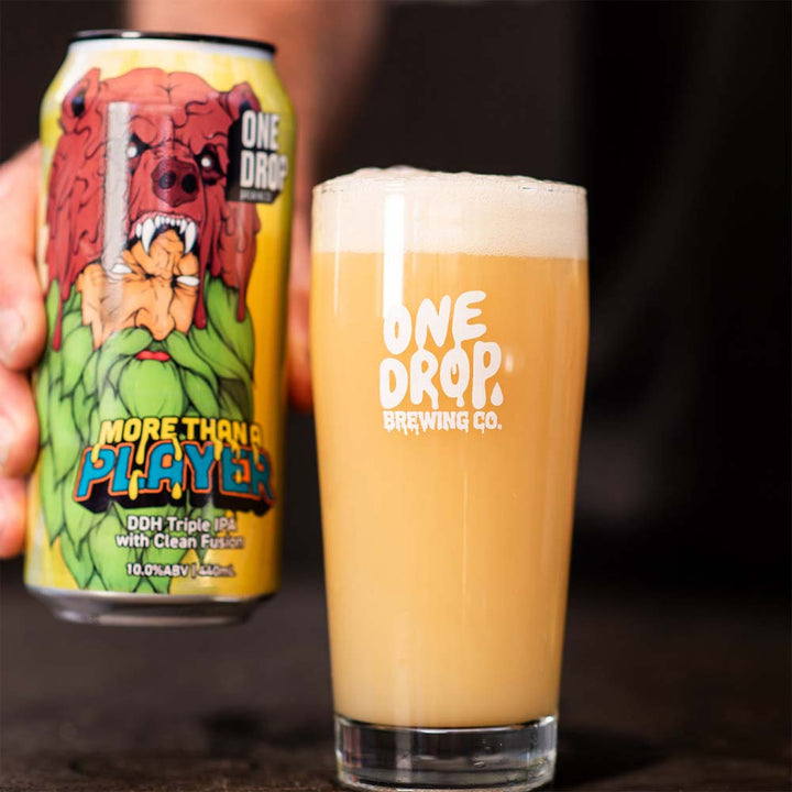 One Drop Brewing - More than a Player DDH Triple IPA with Clean Fusion
