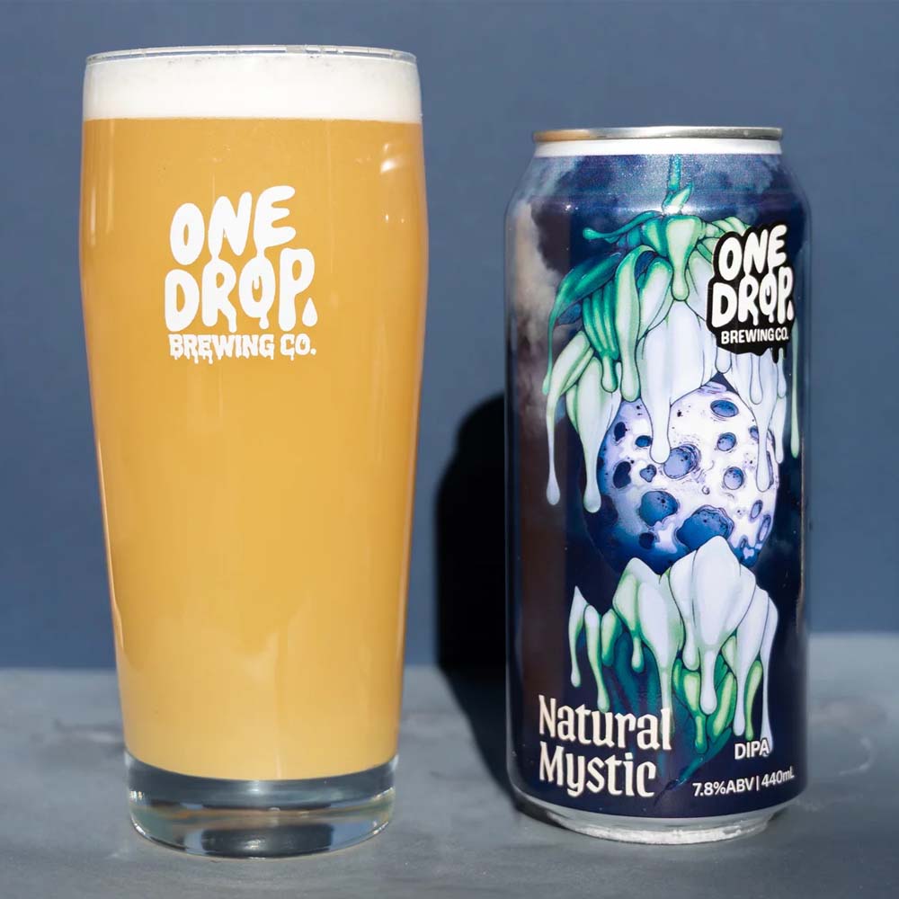 One Drop Brewing - Natural Mystic Hazy Double IPA