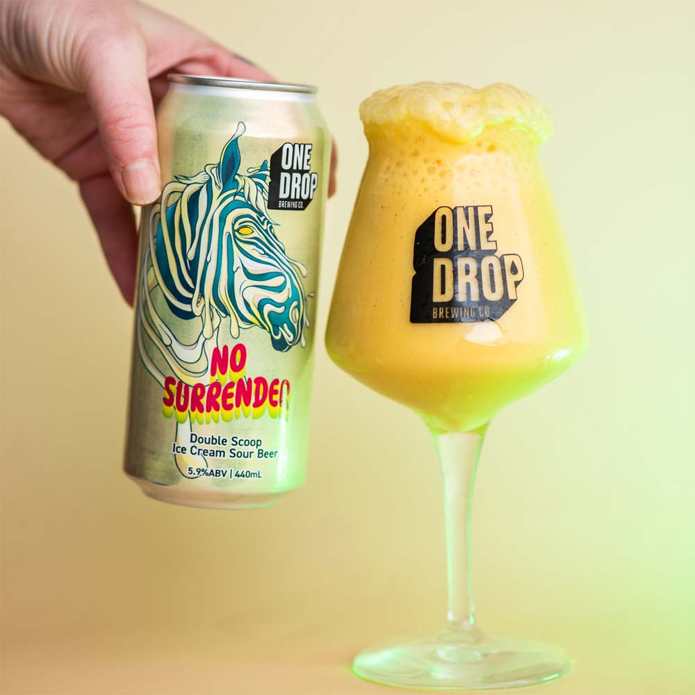 One Drop Brewing - No Surrender Double Fruited Ice Cream Sour