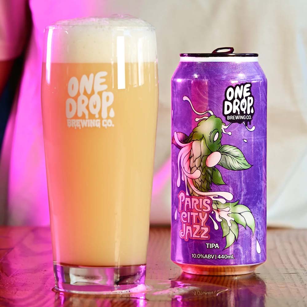 One Drop Brewing - Paris City Jazz Triple IPA