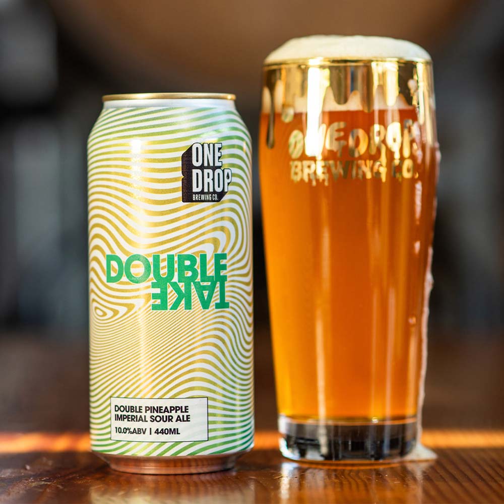 One Drop Brewing - Pineapple Double Take - Double Fruited Imperial Sour Ale