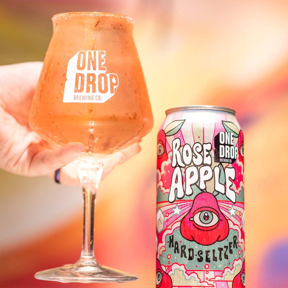 One Drop Brewing - Rose Apple Hard Seltzer