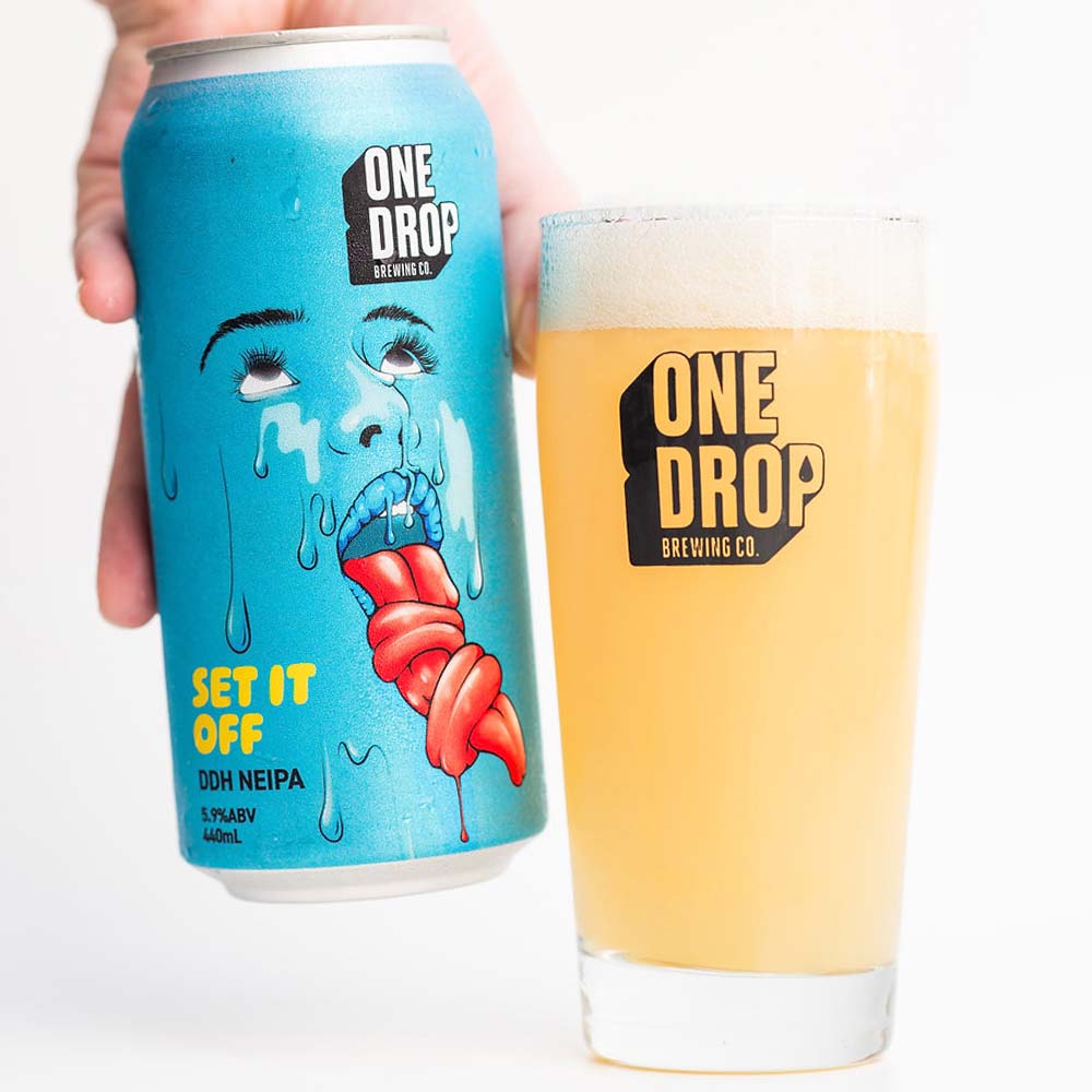 One Drop Brewing - Set it Off DDH NEIPA - The Beer Barrel