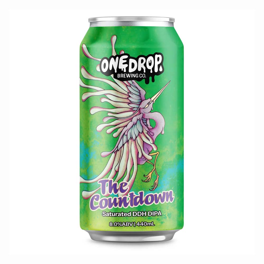 One Drop Brewing - The Countdown - Saturated DDH Double IPA
