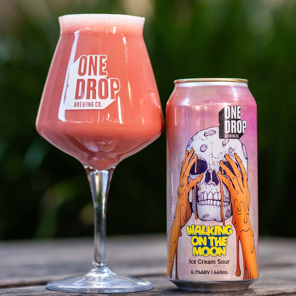 One Drop Brewing - Walking on the Moon Ice Cream Sour
