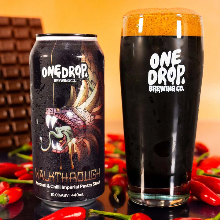 One Drop Brewing - Walkthrough - Xocolati & Chili Imperial Pastry Stout*