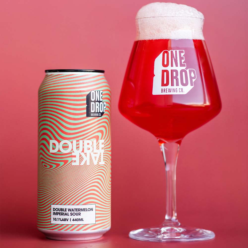 One Drop Brewing - Watermelon Double Take - Double Fruited Imperial Sour Ale