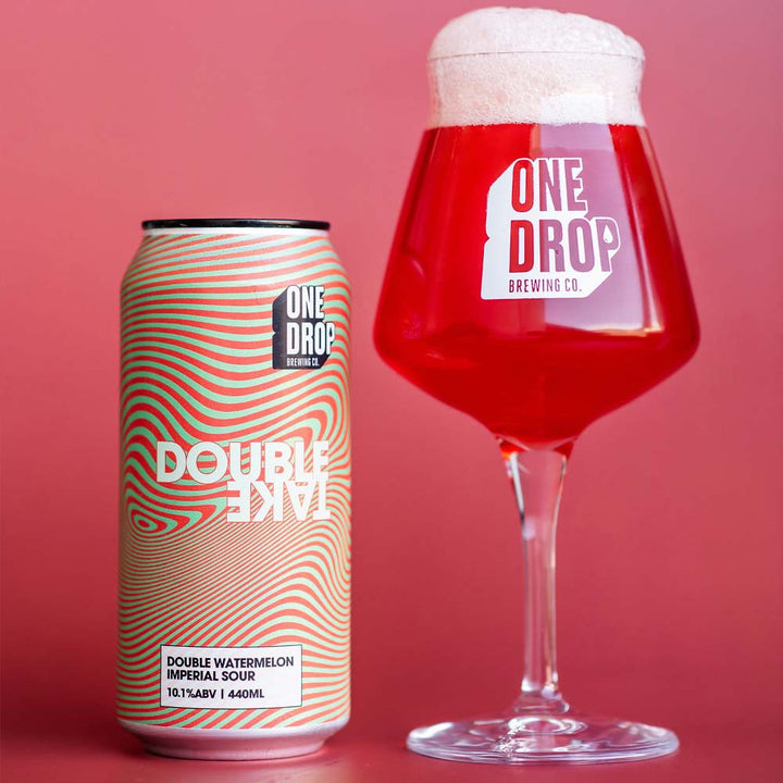One Drop Brewing - Watermelon Double Take - Double Fruited Imperial Sour Ale