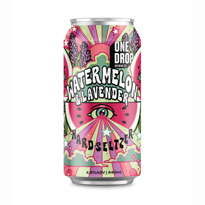 One Drop Brewing - Watermelon & Lavender Seltzer