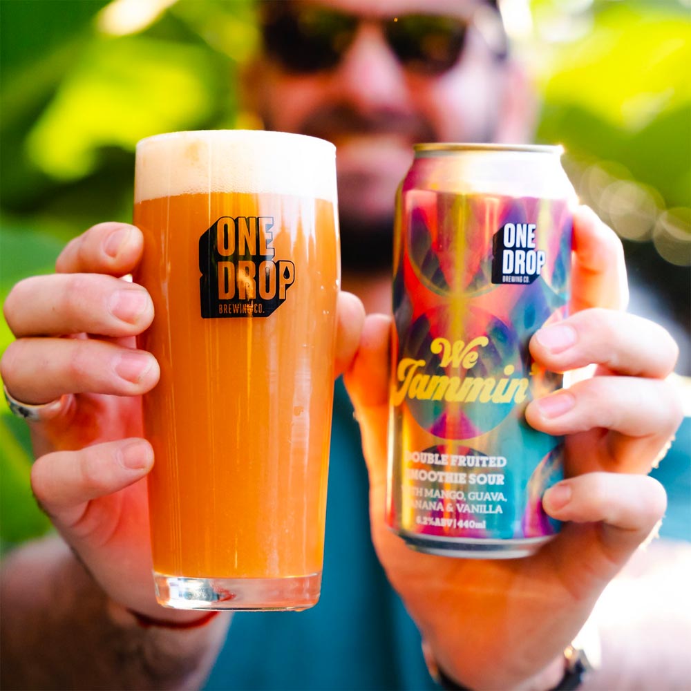 One Drop Brewing - We Jammin' Double Fruited Smoothie Sour