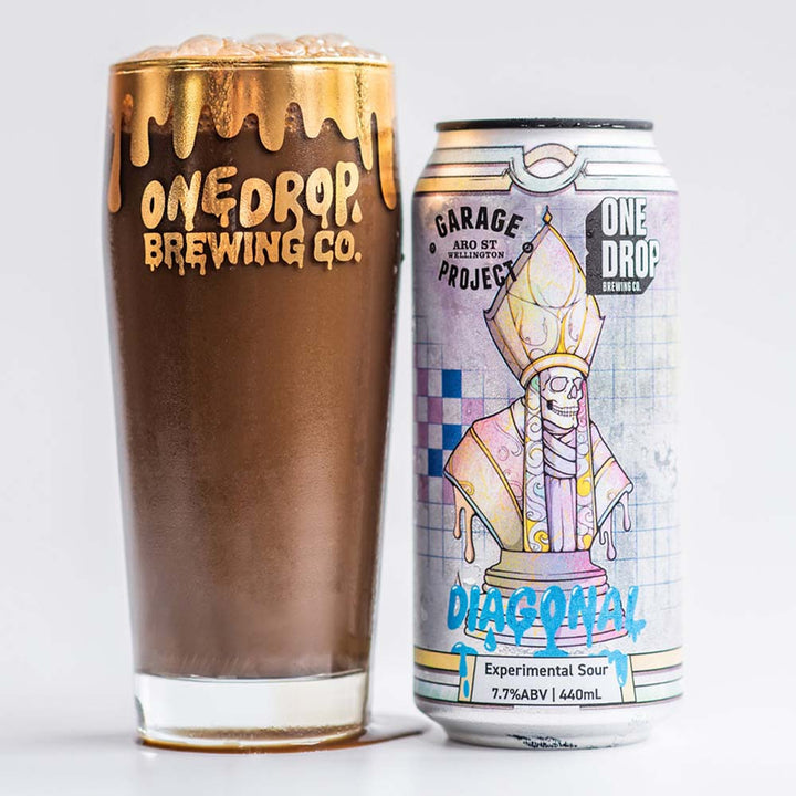 One Drop Brewing x Garage Project - Diagonal Experimental Pastry Sour