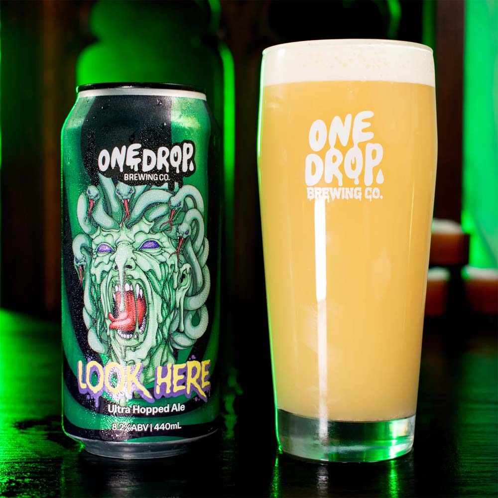 One Drop Brewing x Lolev Beer - Look Here Ultra Hopped Ale
