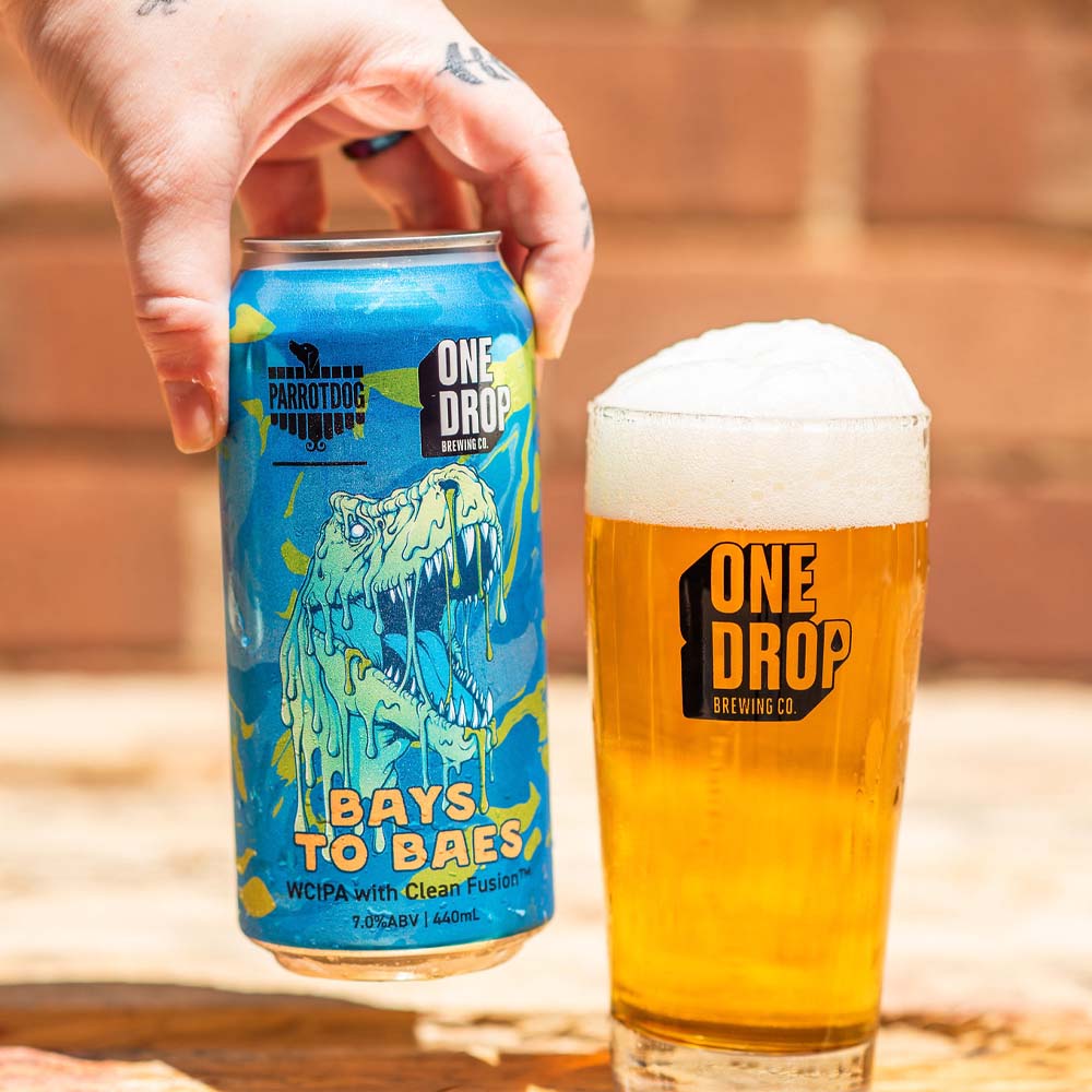 One Drop Brewing x Parrot Dog - Bays to Baes West Coast IPA