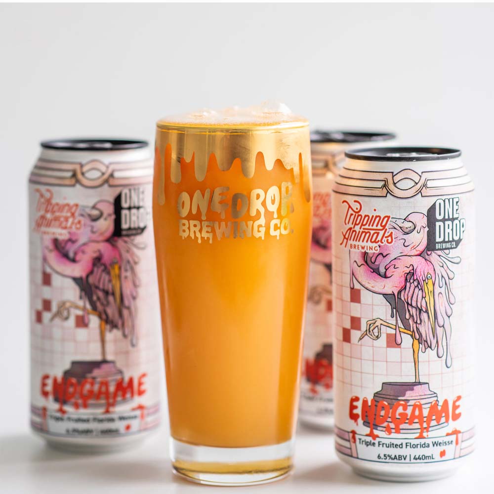 One Drop Brewing x Tripping Animals - Endgame Fruited Florida Weisse