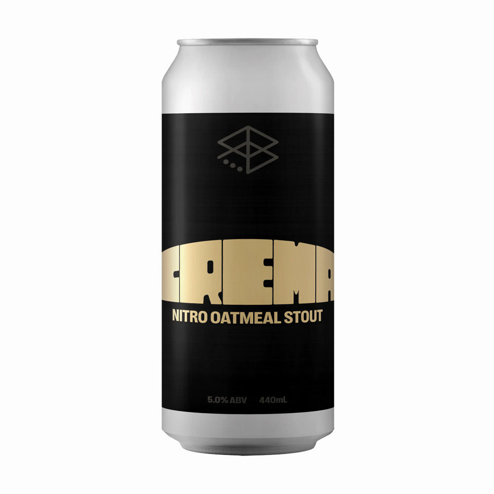 Range Brewing - Crema Nitro Oatmeal Stout - The Beer Barrel