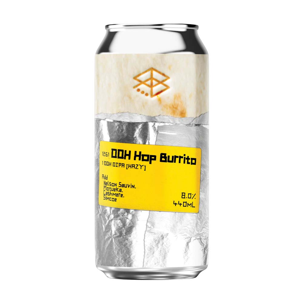 Range Brewing - DDH Hop Burrito - DDH Hazy Double IPA