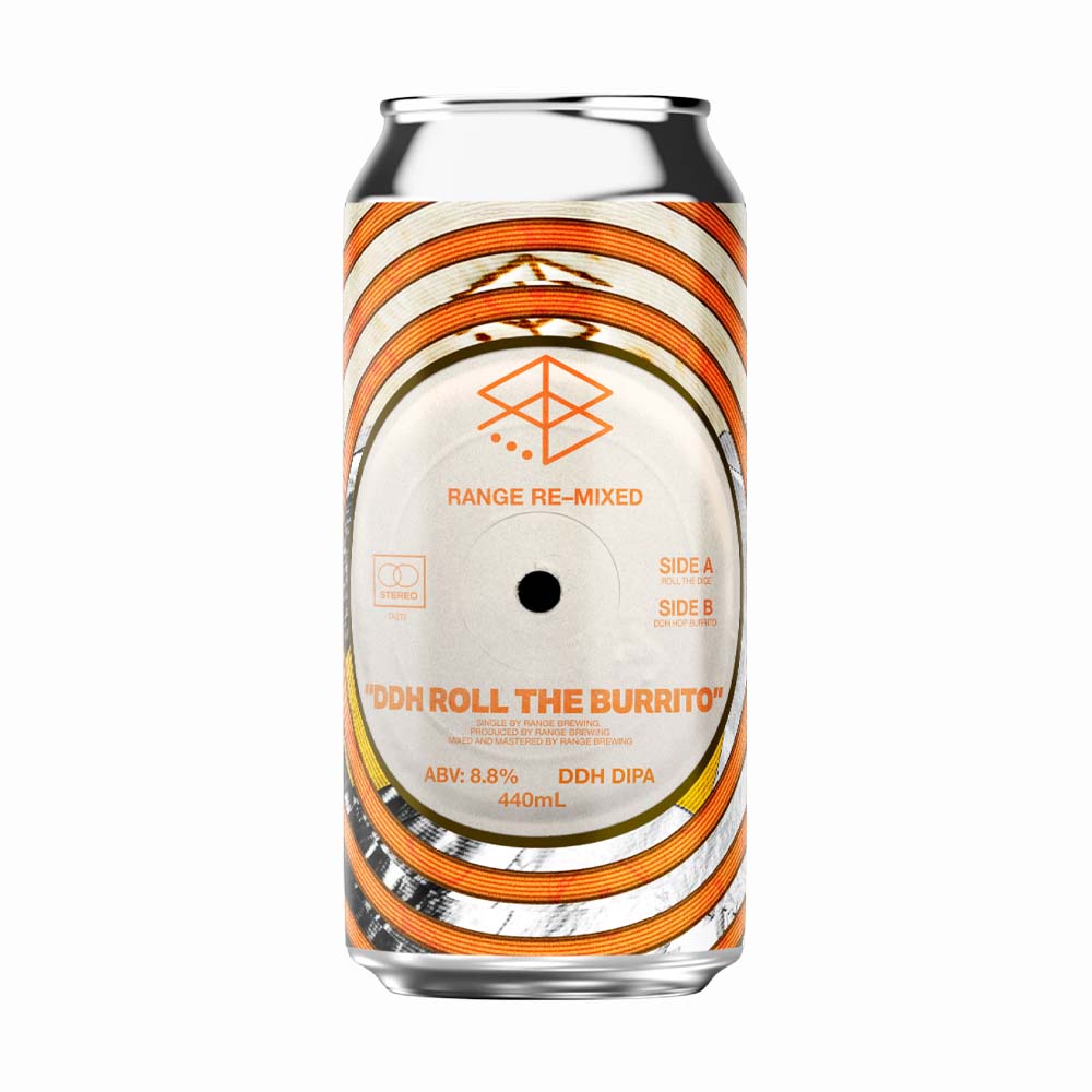 Range Brewing - DDH Roll the Burrito DDH Hazy Double IPA
