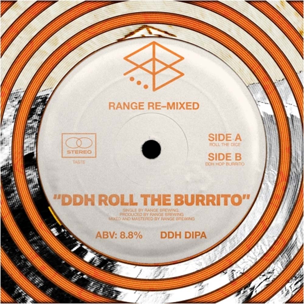 #5 Range Brewing - DDH Roll the Burrito DDH Hazy Double IPA