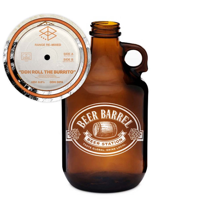 #5 Range Brewing - DDH Roll the Burrito DDH Hazy Double IPA