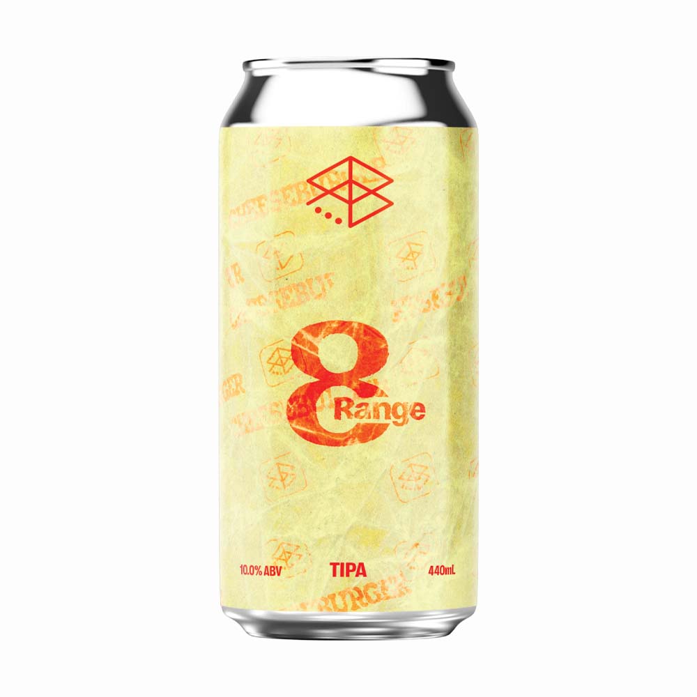Range Brewing - RB8: Burger Triple Hazy IPA