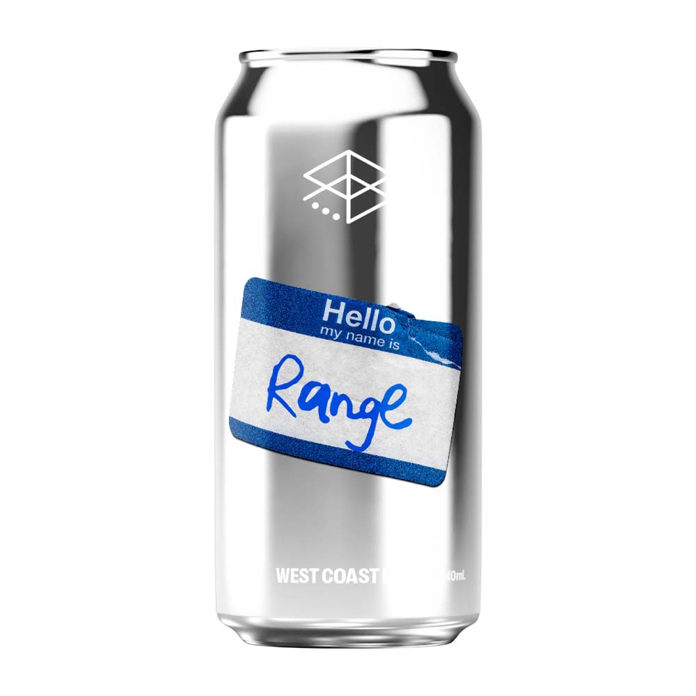 Range Brewing - Hello My Name Is West Coast Double IPA
