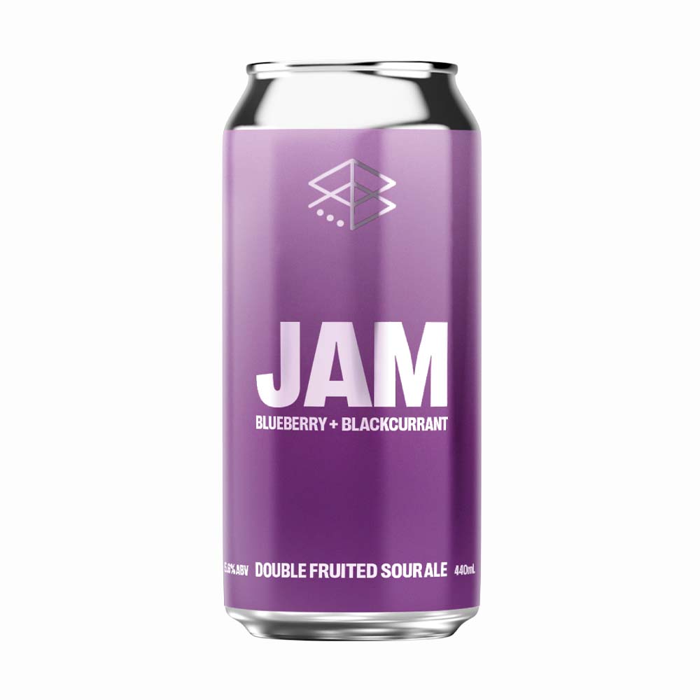 Range Brewing - JAM: Blueberry & Blackcurrant Double Fruited Sour Ale
