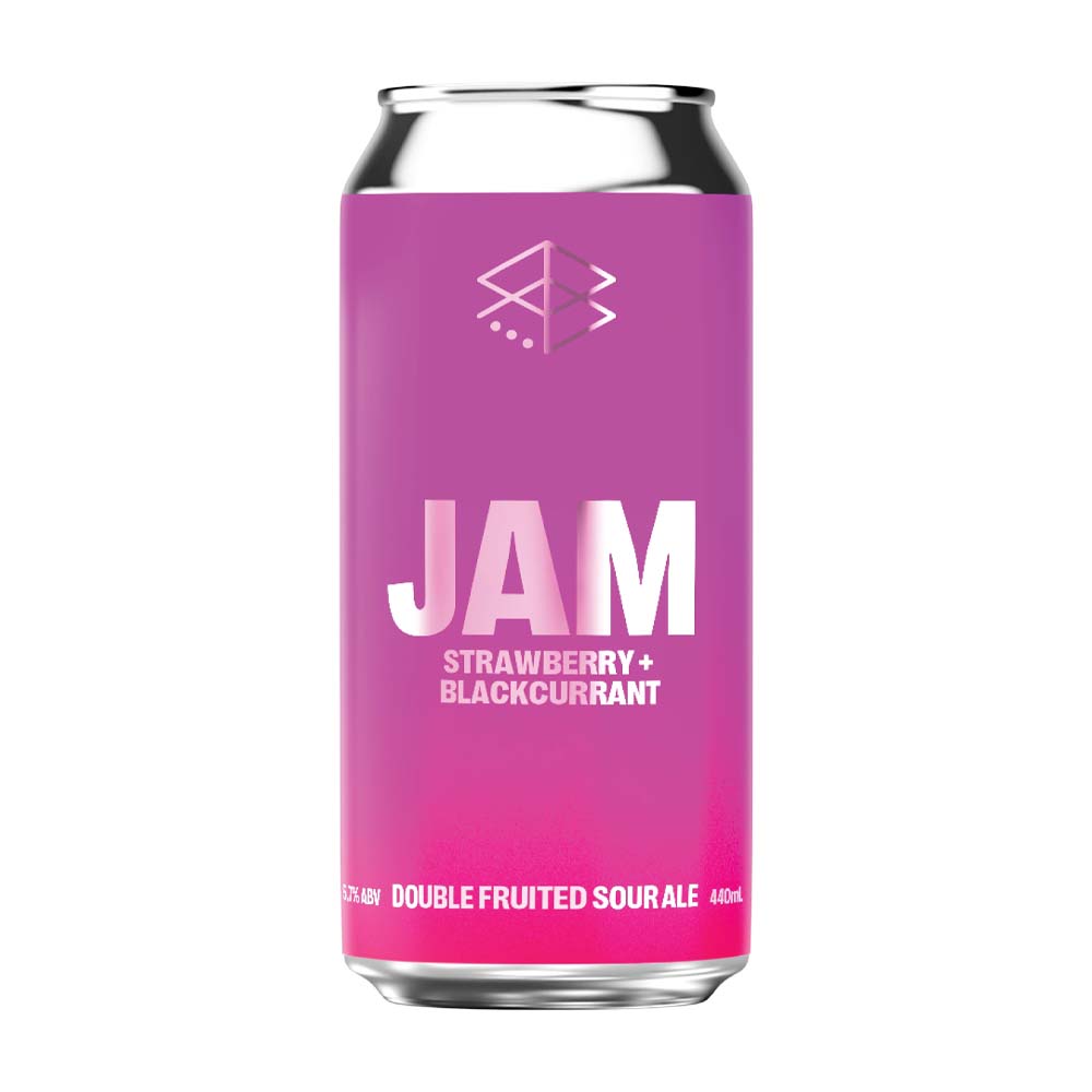 Range Brewing - JAM: Strawberry + Blackcurrant - Double Fruited Sour Ale