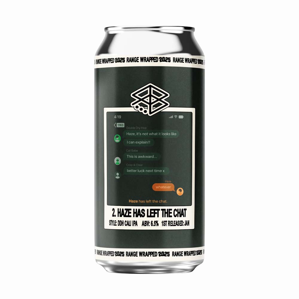 Range Brewing - Wrapped: Haze Has Left The Chat DDH California IPA