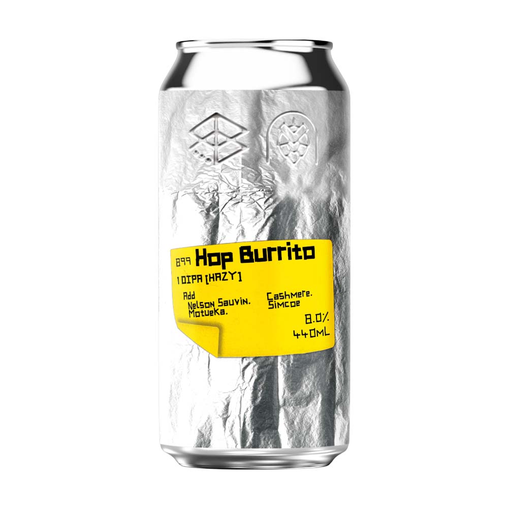 Range Brewing x Bracket Brewing - Hop Burrito Hazy Double IPA