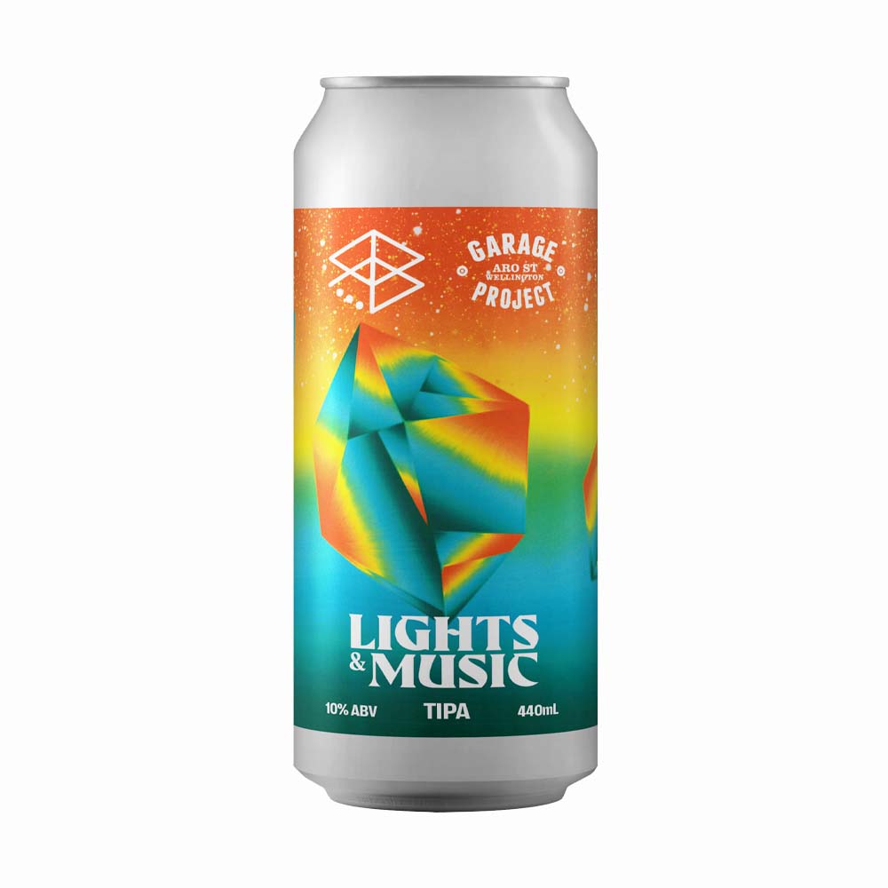 Range Brewing x Garage Project - Lights & Music Triple IPA