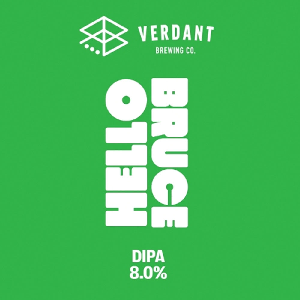 #7 Range Brewing x Verdant - Hello, Bruce! Hazy Double IPA