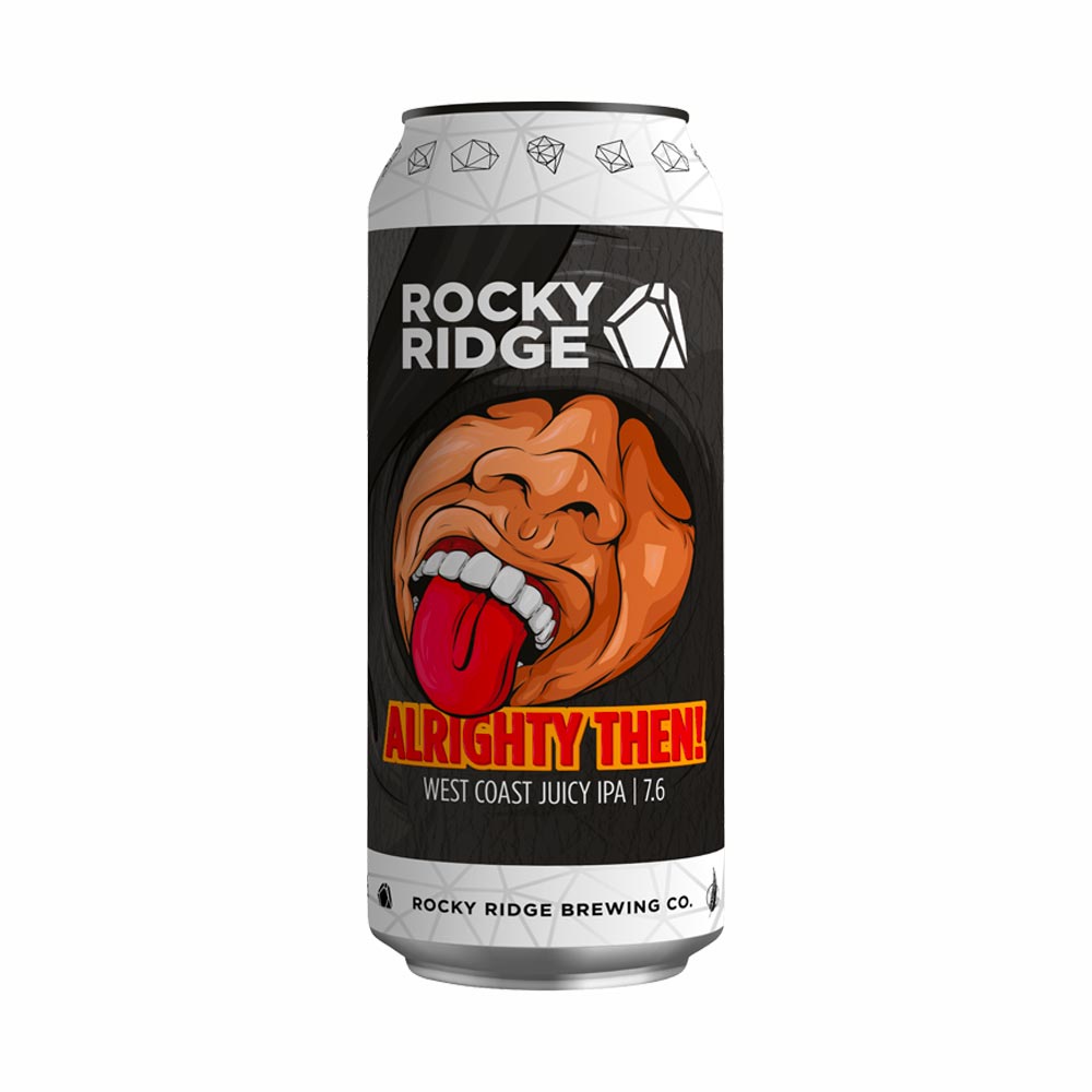 Rocky Ridge Brewing Co. - Alrighty Then! Juicy West Coast IPA