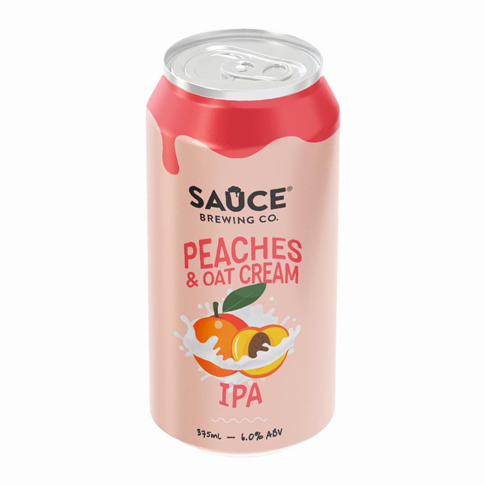 Sauce Brewing -  Peaches & Oat Cream - IPA