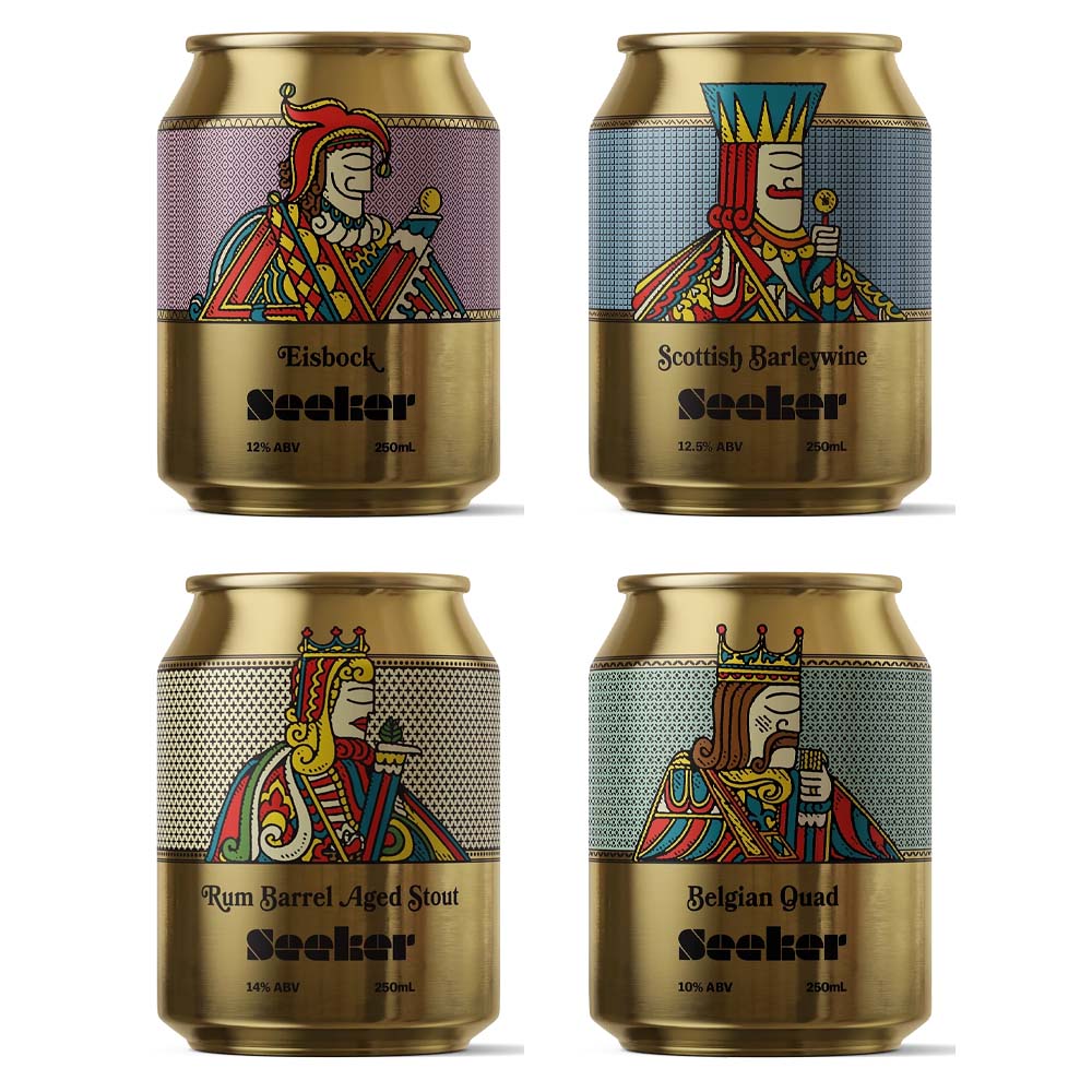 Seeker Brewing - Art of Flight - Royalty Edition 4-PACK