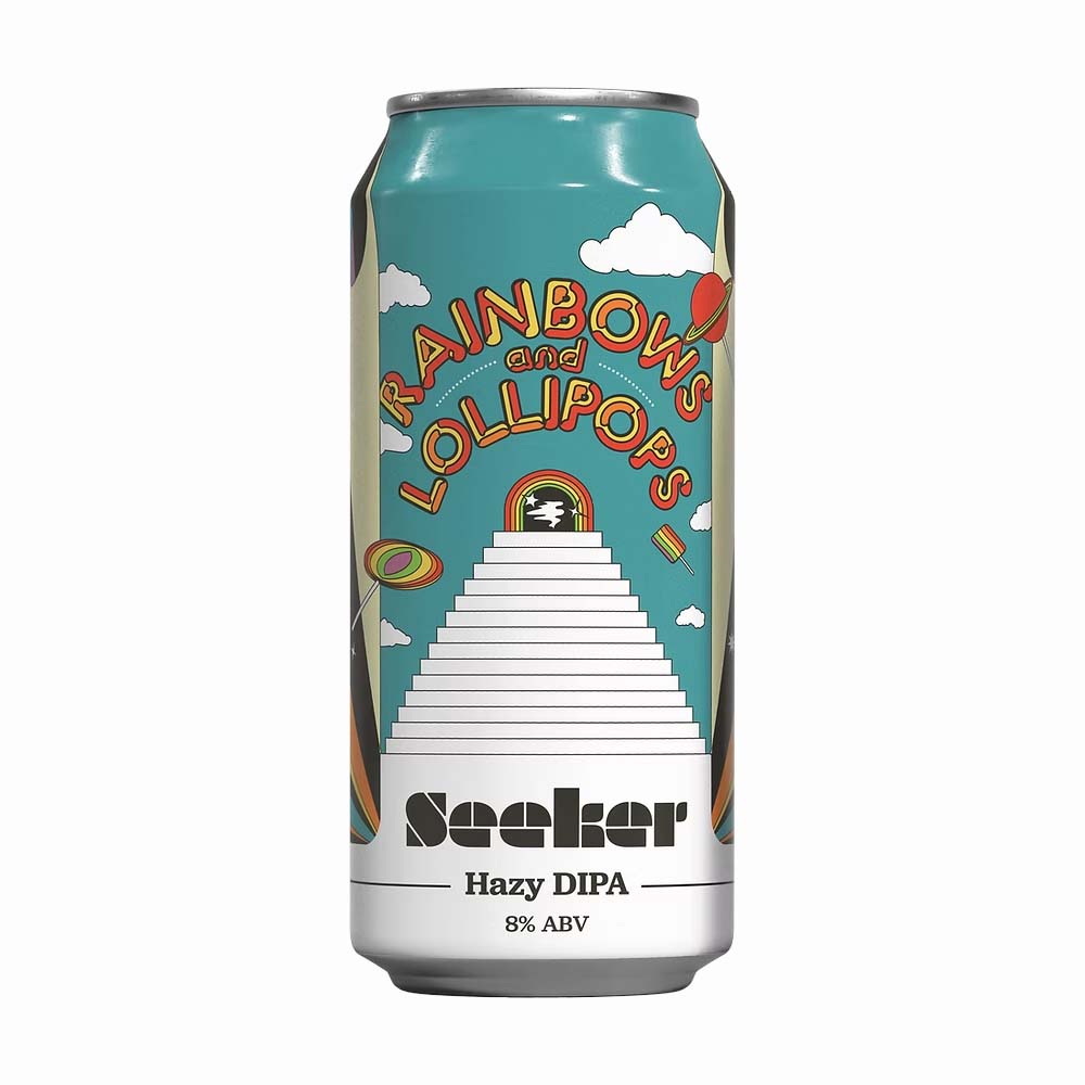 Seeker Brewing - Rainbows and Lollipops Hazy Double IPA
