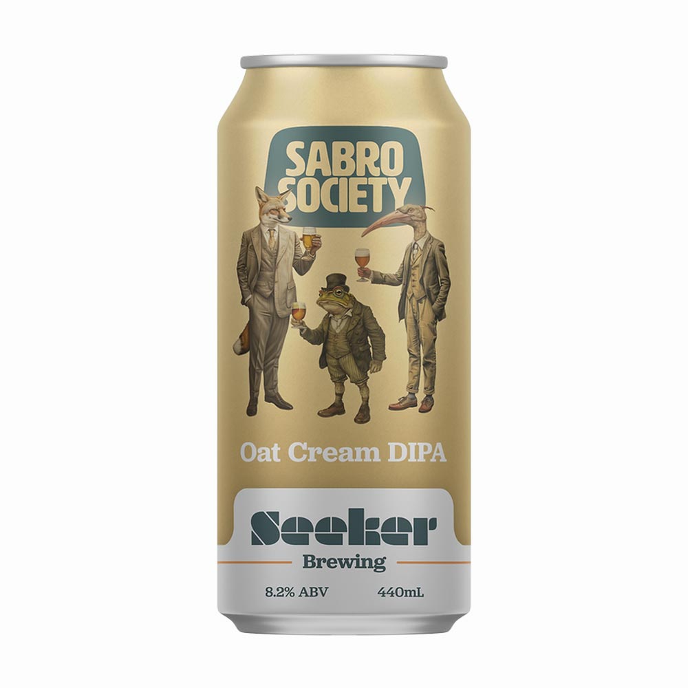 Seeker Brewing - Sabro Society Oat Cream Double IPA