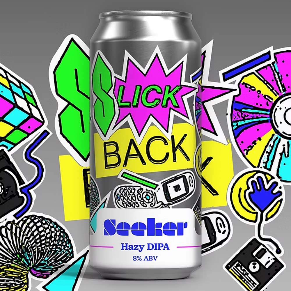 Seeker Brewing - Slick Back Hazy Double IPA
