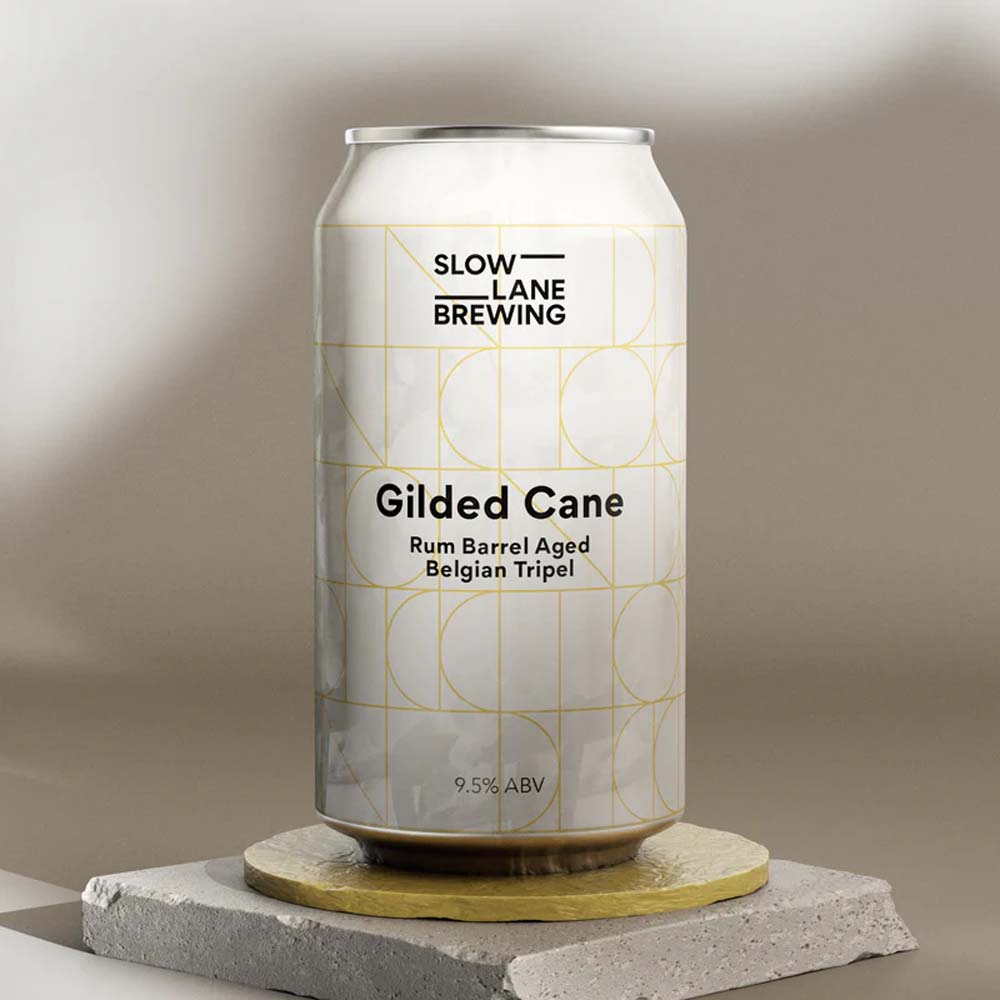 Slow Lane Brewing - Gilded Cane - Rum Barrel Aged Belgian Tripel
