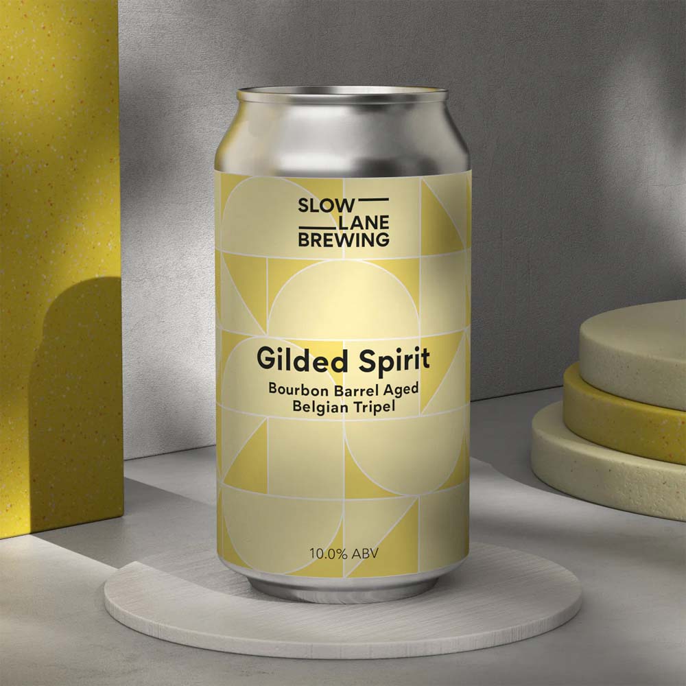 Slow Lane Brewing - Gilded Spirit Bourbon Barrel Aged Belgian Tripel