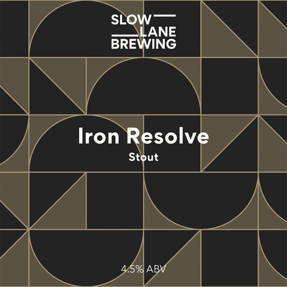 Slow Lane Brewing - Iron Resolve Stout