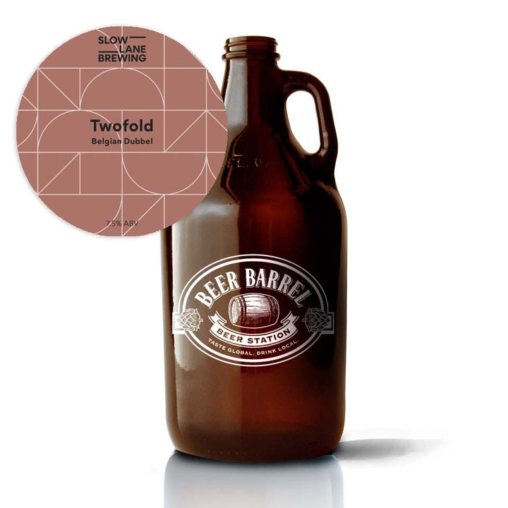 #1 Slow Lane Brewing - Twofold Belgian Dubbel