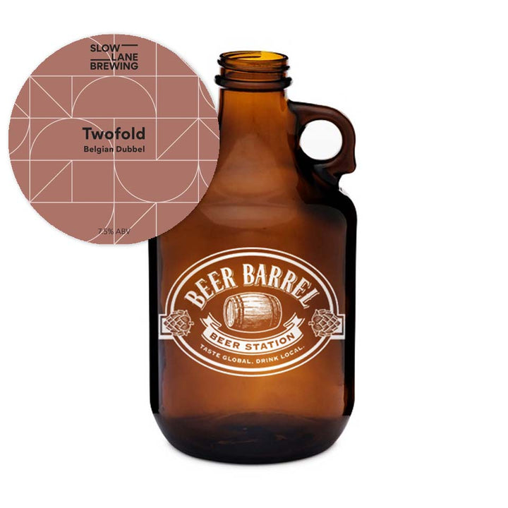 #1 Slow Lane Brewing - Twofold Belgian Dubbel